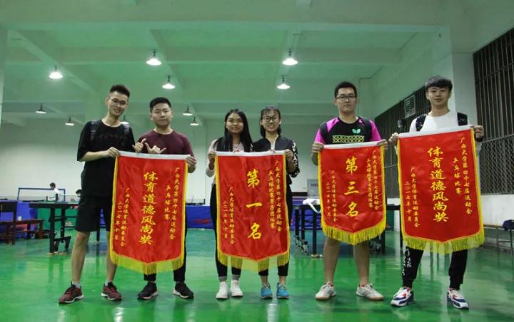 校运会乒乓球赛--商院乒乓球队取得骄人成绩